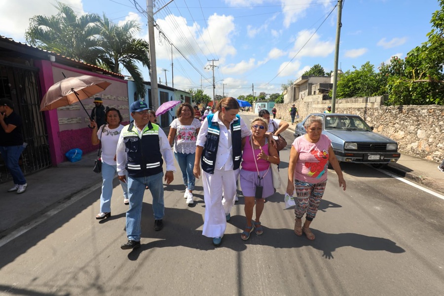 El Ayuntamiento de Mérida inicia licitaciones de repavimentación para 2026: Cecilia Patrón