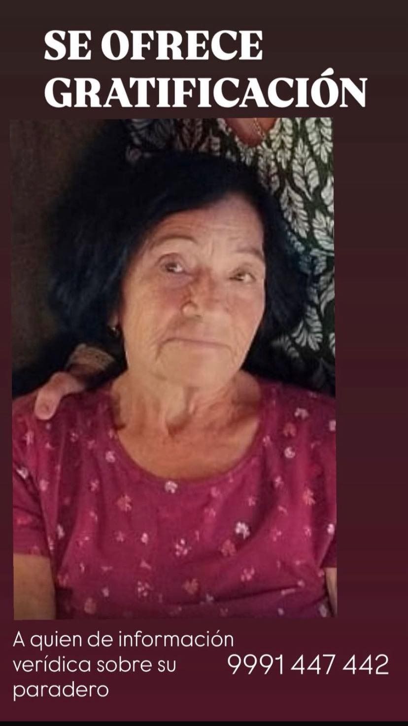 Ofrecen recompensa para localizar a la maestra Mirna Barrera Vera, extraviada en Mérida