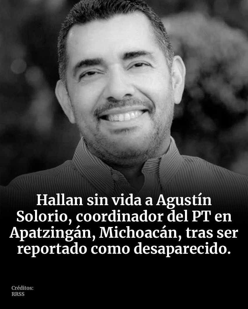 Encuentran muerto en Guanajuato al delegado del PT en Apatzingán