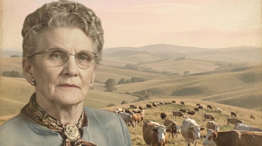 Enviudó, pero no se rindió y llegó a tener un rancho más grande que Nueva York