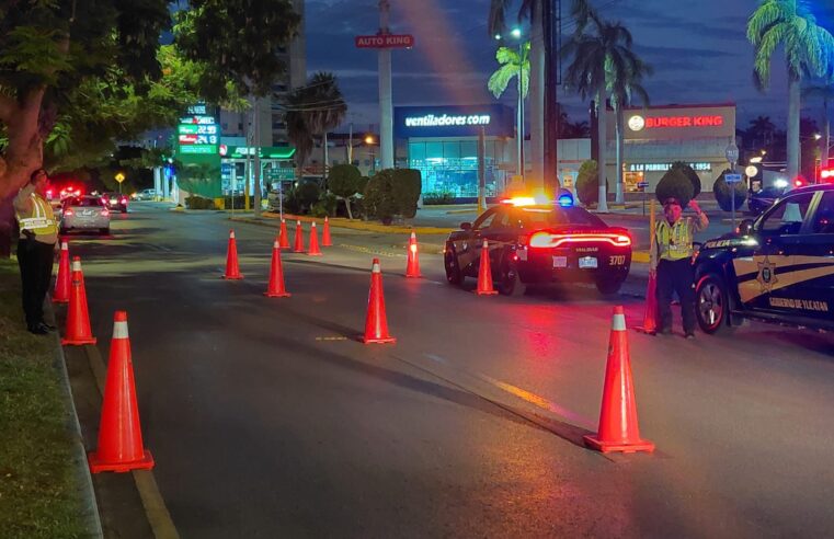 Reporta la SSP saldo blanco tras operativo vial de fin de año 