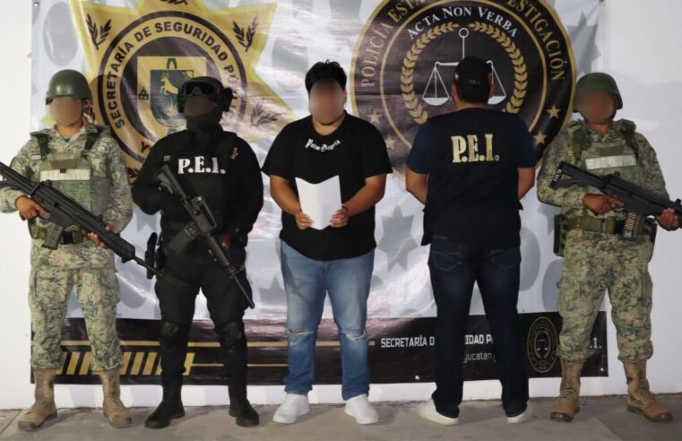 Otro detenido por el triple homicidio en Dzilam González