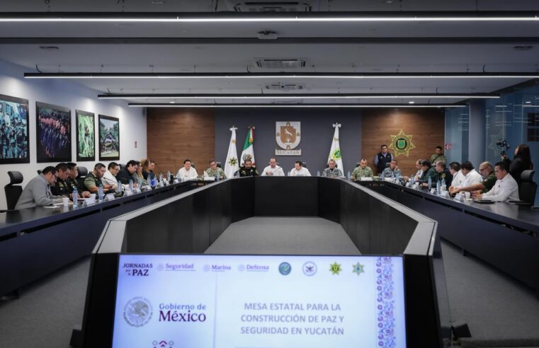 Gobierno de Yucatán fortalece su estrategia de seguridad