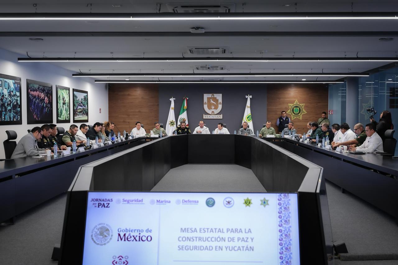 Gobierno de Yucatán fortalece su estrategia de seguridad