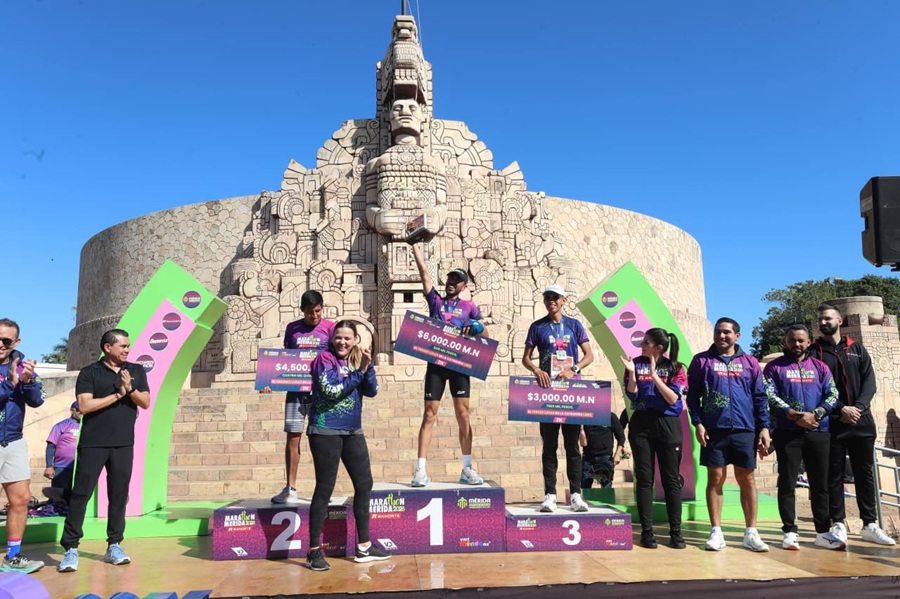 El Marat’hón de Mérida se consolida como el más importante del sureste mexicano