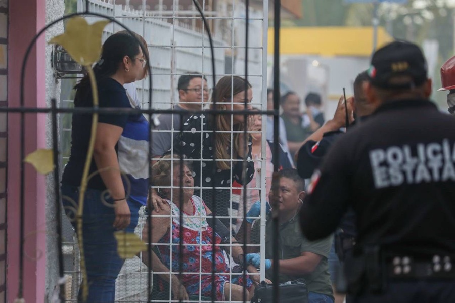 Cecilia Patrón auxilió a una abuelita que intentó salvar a su perrita durante un incendio