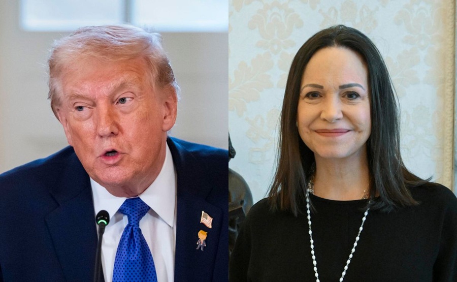 Trump se reunirá con María Corina Machado en la Casa Blanca