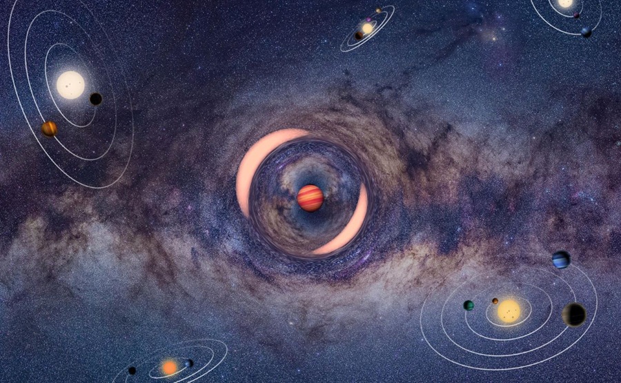 Detectan un planeta errante que vaga por la Vía Láctea