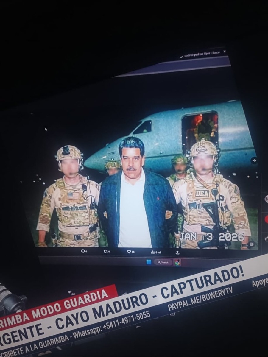 Cae el dictador venezolano Nicolás Maduro