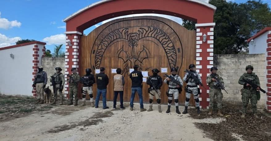 Catean y aseguran  narcorancho en el oriente de Yucatán