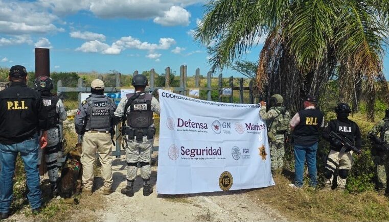 Operativo antinarcóticos en zona rural de Tizimín