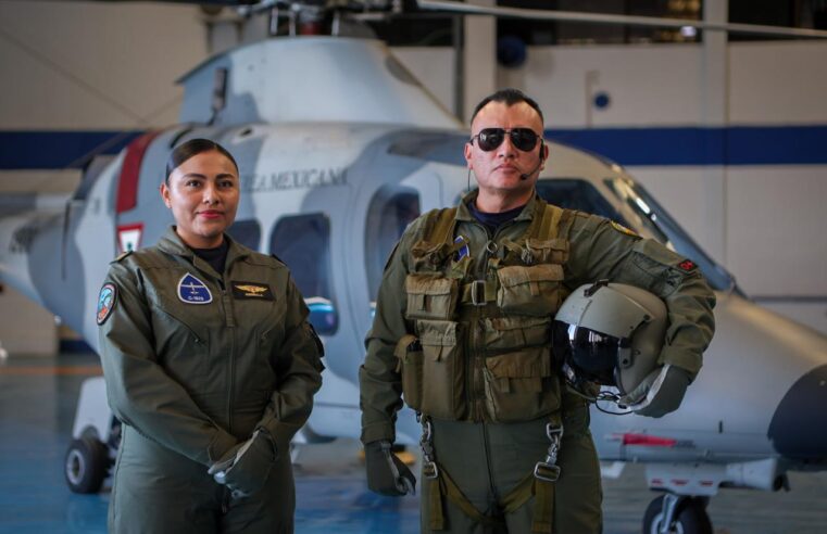 Huacho Díaz preside el CXI aniversario de la Fuerza Aérea Mexicana