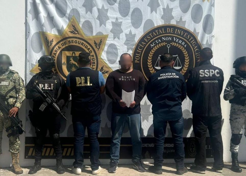 Detenido en Yucatán guardia de seguridad privada por pederastia en Tabasco