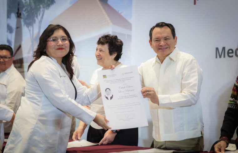Nuevos profesionales de la salud se suman al fortalecimiento médico en Yucatán