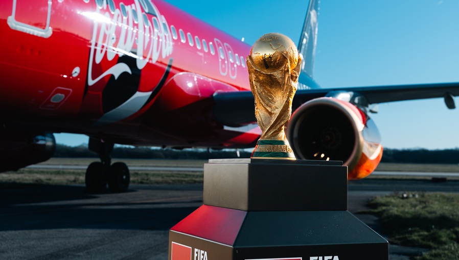 El Tour del Trofeo de la Copa Mundial de la FIFA 2026™, presentado por Coca-Cola, llega a Mérida