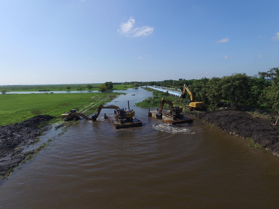 Conagua reduce riesgos de inundaciones en beneficio de más de 21 mil habitantes de Tabasco