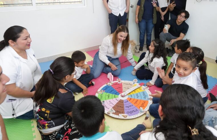 Amplía Cecilia Patrón horarios en centros de cuidado a la primera infancia en Mérida