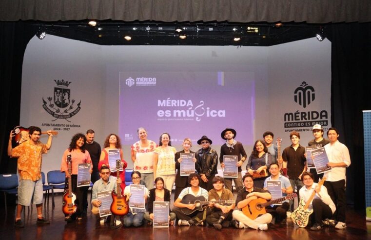 Con 20 proyectos comenzará a sonar el programa “Mérida es Música”
