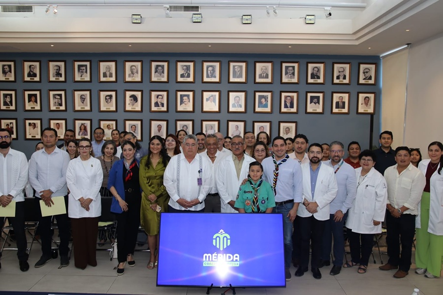 Consejo Municipal de Salud de Mérida respalda campaña de vacunación contra el sarampión