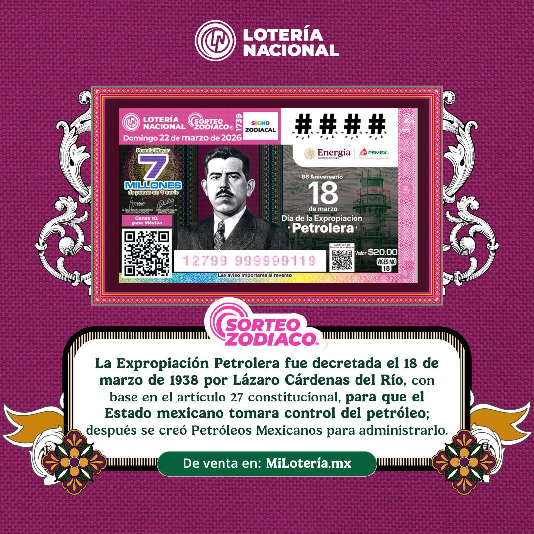 Cae en Mérida el primer lugar del sorteo Zodiaco