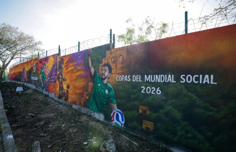 Inicia “Murales Mundialistas” para recuperar espacios públicos en todo Yucatán