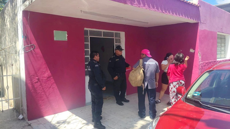 Rescatan a una adolescente extraviada en una casa de Morena en Conkal