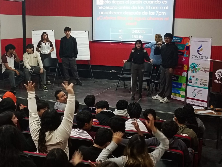 Conagua inicia actividades por el Día Mundial del Agua 2026 con jóvenes del CBTIS 95 en Mérida