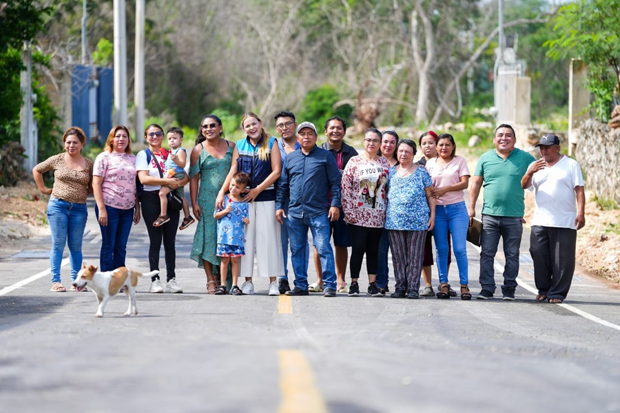 Invertimos más de mil 100 millones de pesos en obras con justicia social para la gente: Cecilia Patrón