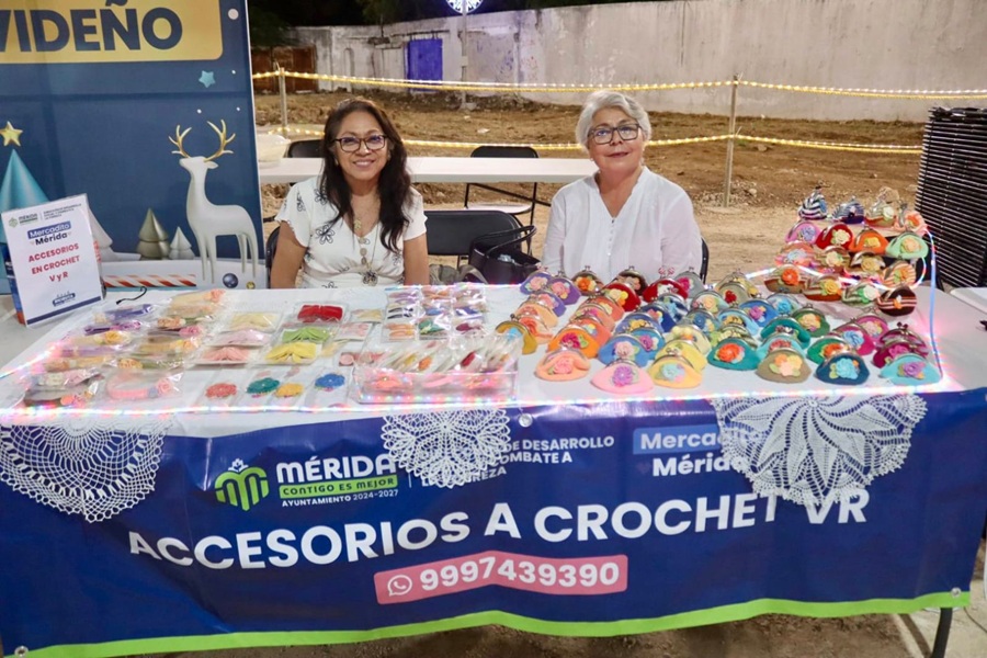 Cecilia Patrón impulsa a artesanas y emprendedoras con la Expo Mercadito Mérida Primavera