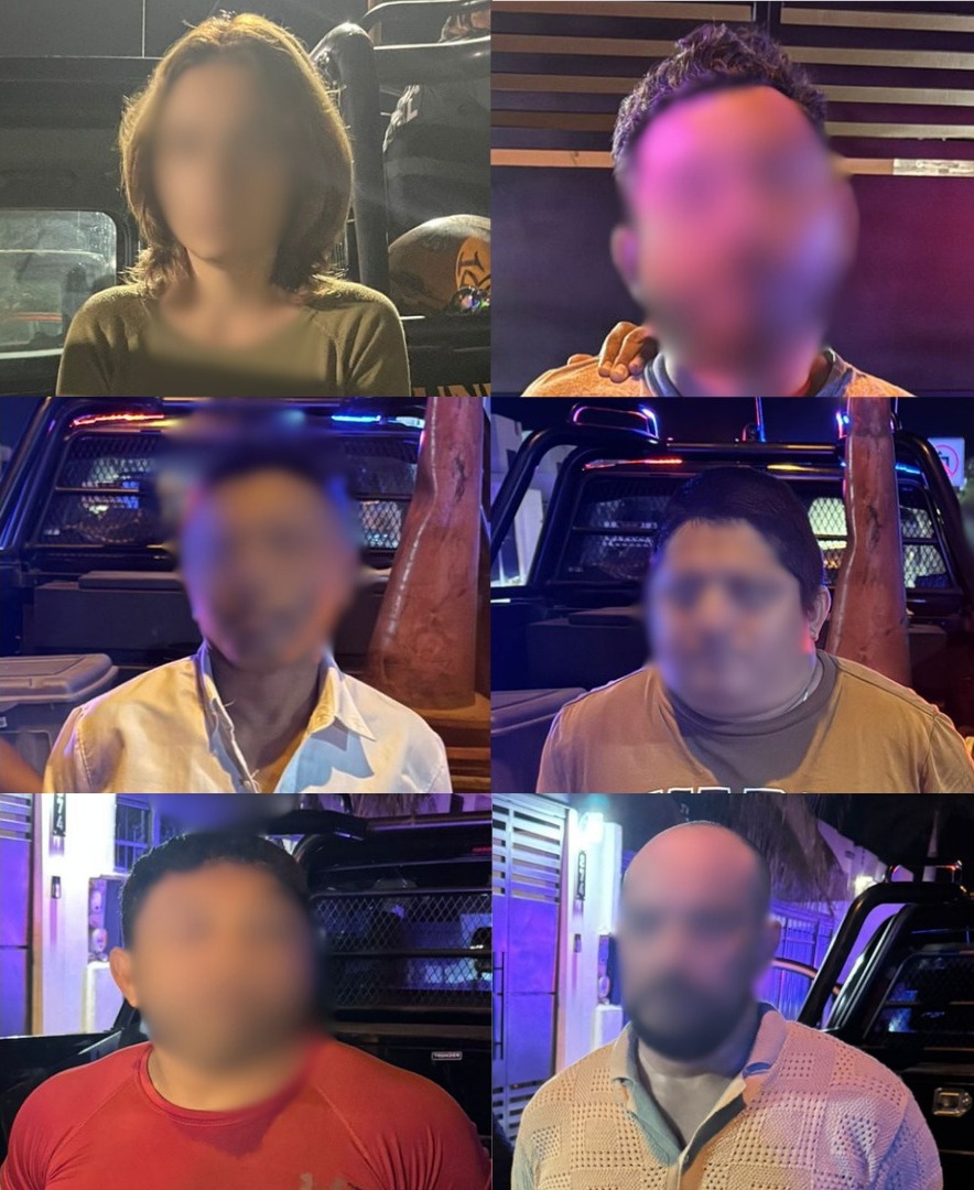 Seis detenidos por intentar apropiarse de predio en Las Américas