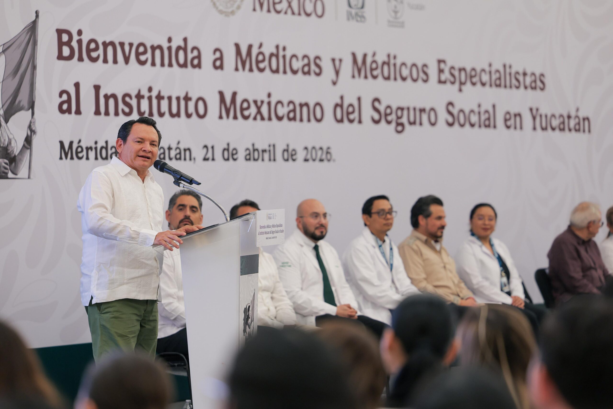 Refuerzan atención hospitalaria en Yucatán con 278 nuevas plazas para especialistas