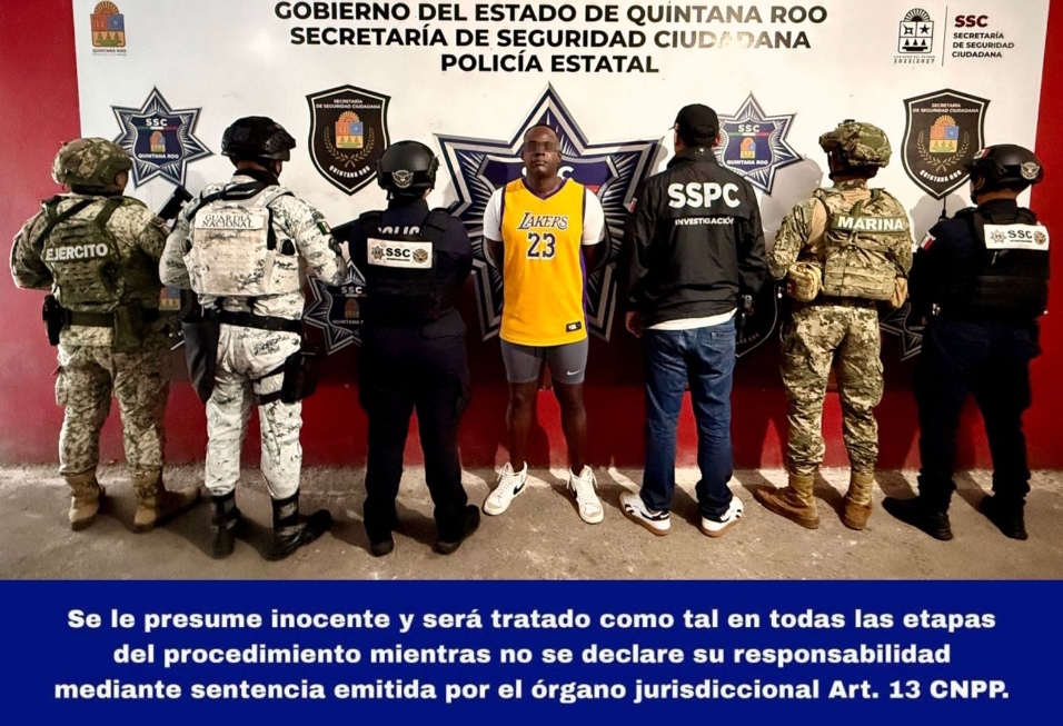 Detienen en Cancún a ciudadano cubano buscado en Estados Unidos por narcotráfico