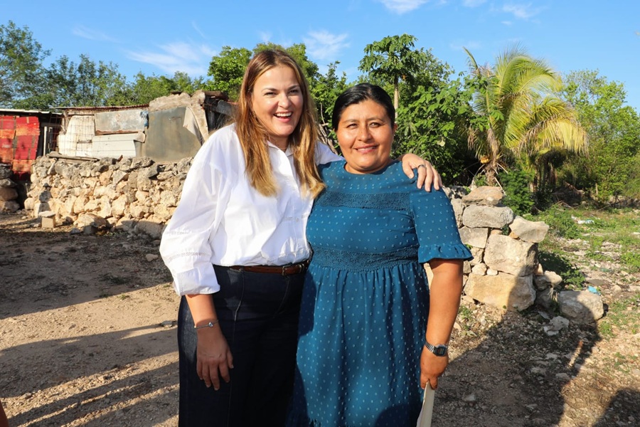 La mejora de viviendas es una labor permanente en beneficio de las familias meridanas: Cecilia Patrón