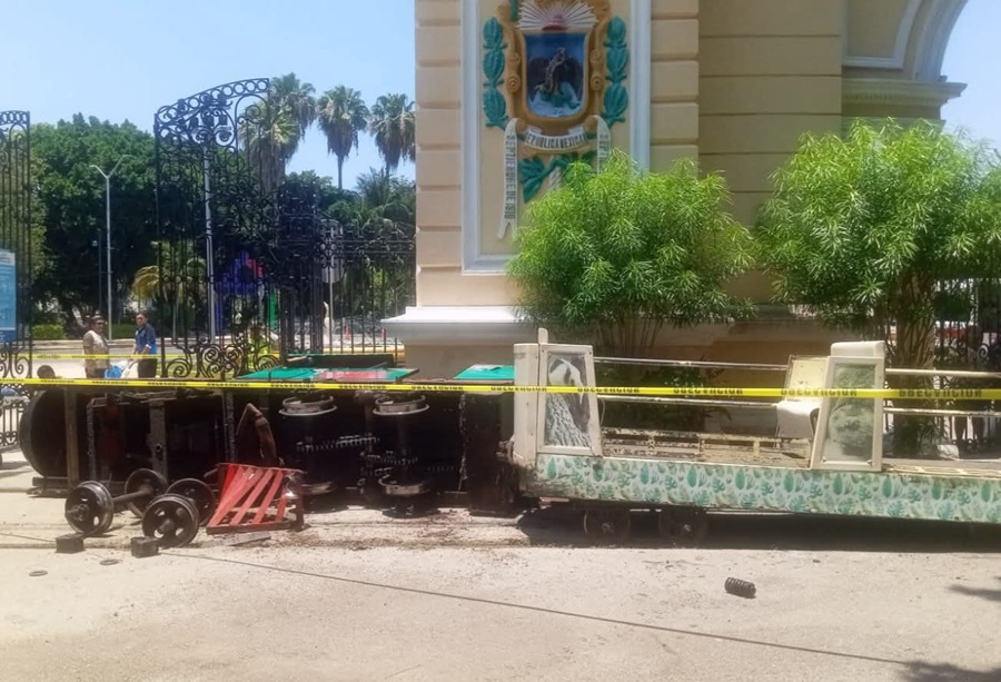 Atención oportuna tras accidente en el trenecito del Parque Zoológico El Centenario