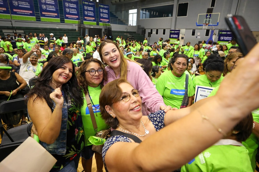 Con participación ciudadana, Cecilia Patrón fortalece la seguridad en Mérida