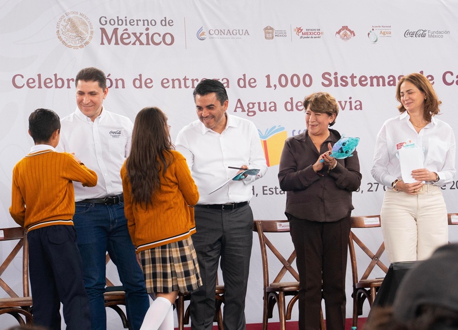 Programa Escuelas con Agua alcanza mil planteles beneficiados en México