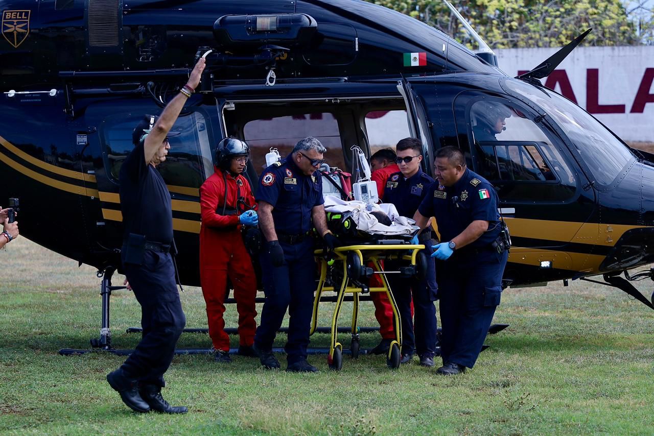 Traslado aereo hasta Mérida por atropellamiento de una joven en el oriente del estado