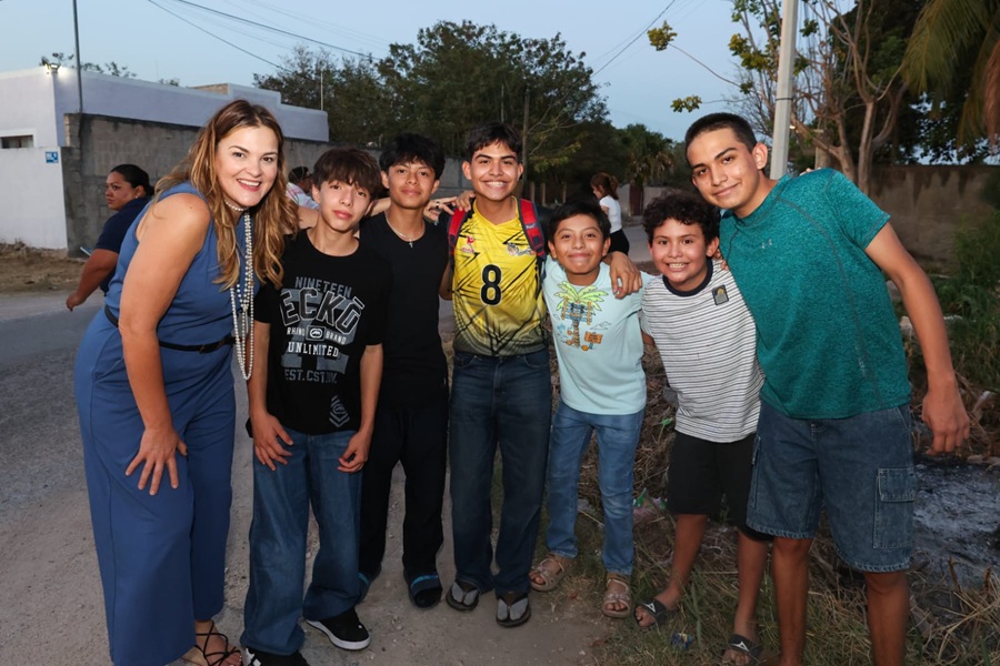 Cecilia Patrón inaugura el Parque “Árbol de Ramón”, que nace de la comunidad en Chichí Suárez