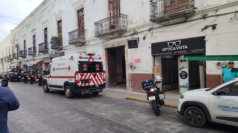 Nace una niña en un hotel del centro de Mérida