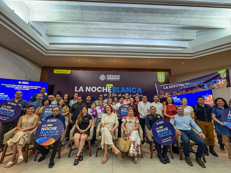 Todo listo para recorrer más de 5 kilómetros de arte y cultura en La Noche Blanca