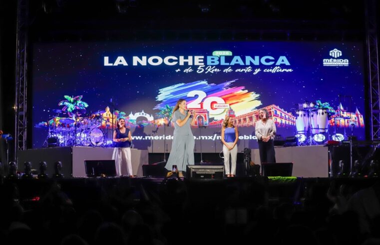 Poesía y arte dan inicio a La Víspera de La Noche Blanca