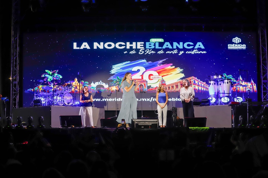 Poesía y arte dan inicio a La Víspera de La Noche Blanca