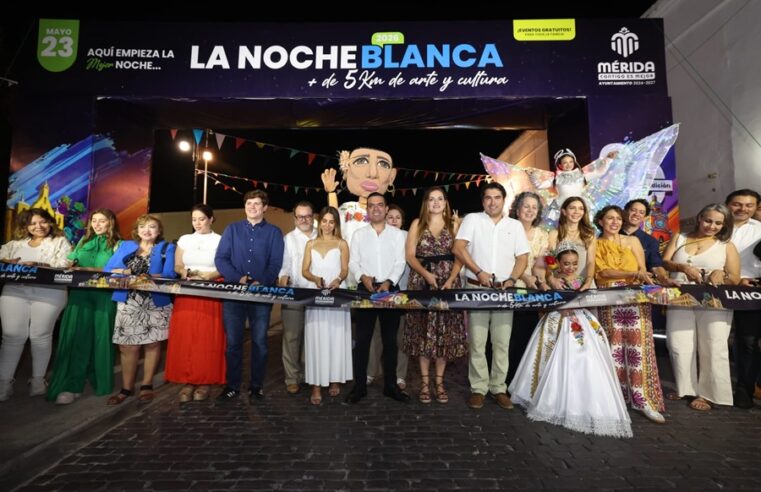 Agradece Cecilia Patrón a toda la gente que vivió la Noche Blanca