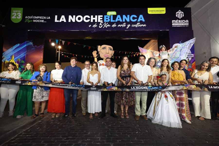 Agradece Cecilia Patrón a toda la gente que vivió la Noche Blanca