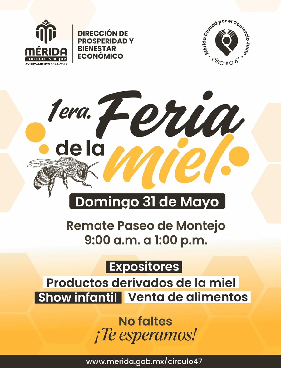 El Ayuntamiento de Mérida realizará la primera Feria de la Miel