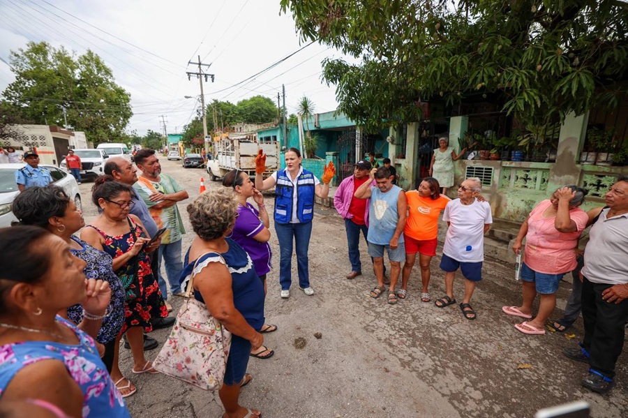 Consejo de Protección Civil de Mérida en sesión permanente por la contingencia de las lluvias