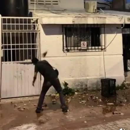 Atacan la casa de cubano prepotente en Cancún