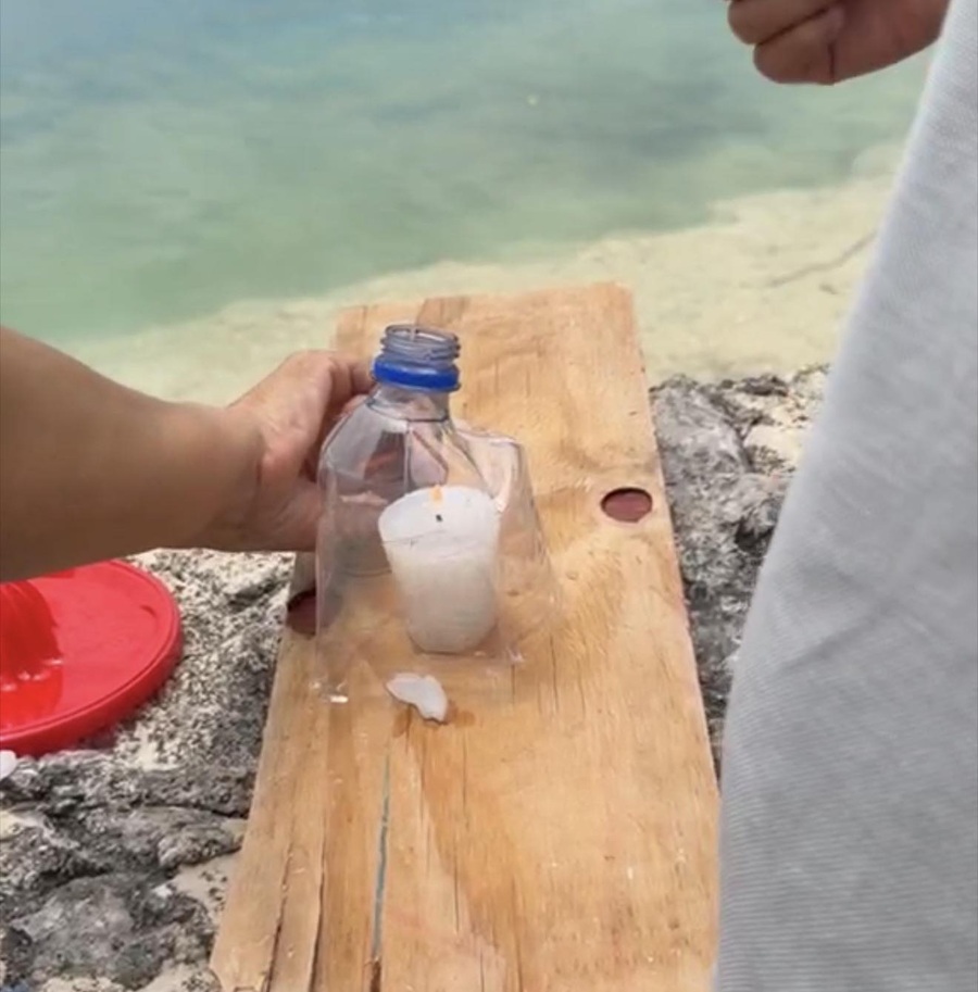 Con ritual de la vela, guían a estudiante ahogado en Cancún hasta su madre