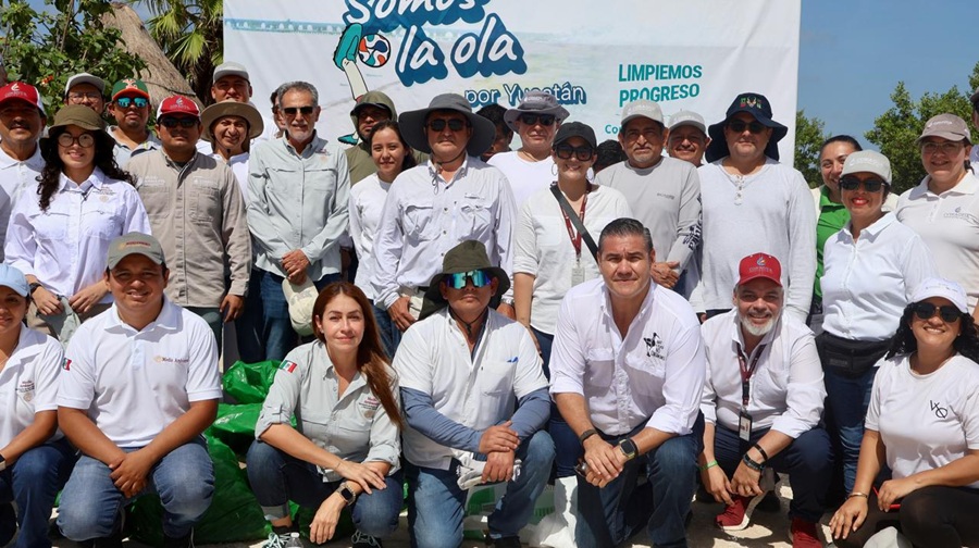 Yucatán se suma a la Estrategia Nacional de Limpieza y Conservación de Playas y Costas