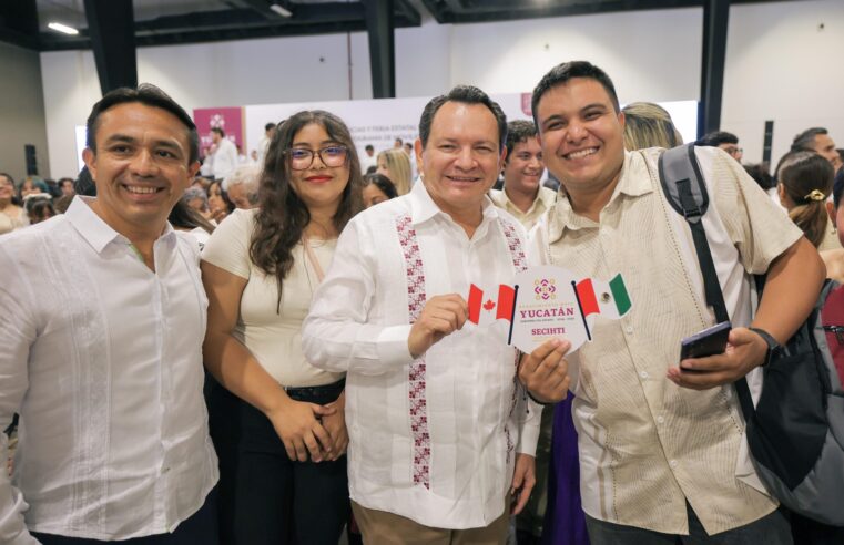 Apuesta Yucatán por la ciencia, la innovación y la formación internacional de sus estudiantes